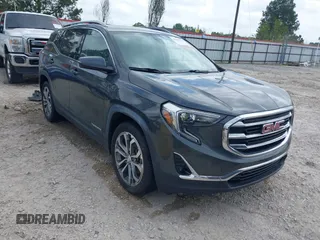 2020 GMC Terrain SLT with VIN 3GKALPEX8LL134793, listed as a IAAI auction lot 41963353 with 60,769 mi miles. Bid and sale history available at carsss.com. Image 1.