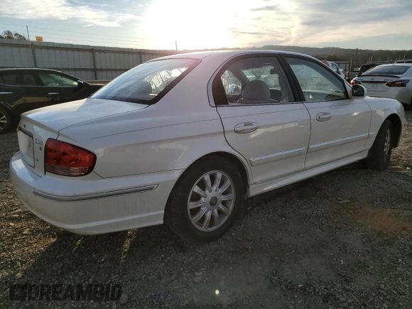 2003 Hyundai Sonata GLS with VIN KMHWF35H33A910342, listed as a Copart auction lot 42789435 with 127,344 mi miles and Salvage Title. Bid and sale history available at carsss.com. Image 3.