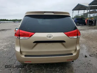 2014 Toyota Sienna L with VIN 5TDZK3DC3ES499663, listed as a Copart auction lot 57615535 with 201,561 mi miles and Salvage title. Bid and sale history available at DreamBid. Image 6.
