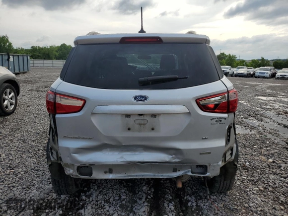 2019 Ford EcoSport SE z VIN MAJ3S2GE6KC263752, wystawiony jako Copart lot #54640544 z przebiegiem 58 629 mil mil oraz Szkody całkowita. Historia ofert i sprzedaży dostępna na DreamBid. Obrazek 6.