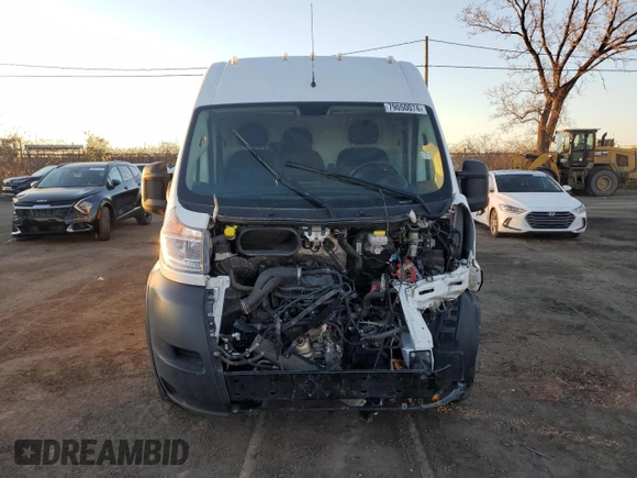 2020 Ram ProMaster Cargo with VIN 3C6TRVDG4LE149523, listed as a Copart auction lot 79050074 with Not Provided miles and Salvage Title. Bid and sale history available at carsss.com. Image 5.