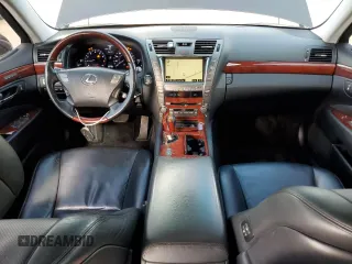 2007 Lexus LS 460 with VIN JTHBL46F975030225, listed as a Copart auction lot 54592425 with 226,524 mi miles and Salvage Title. Bid and sale history available at DreamBid. Image 8.