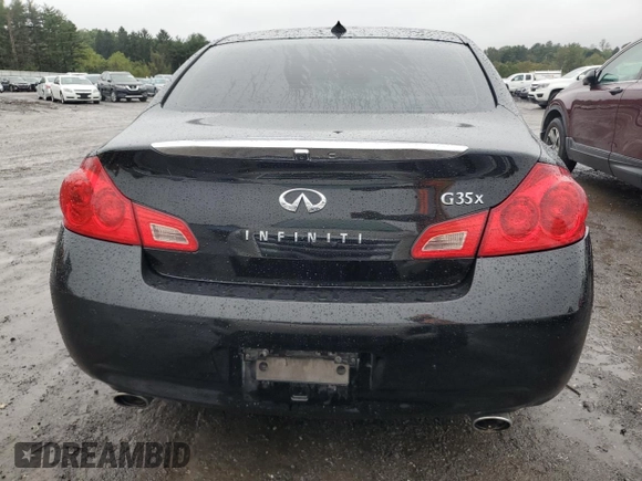 2008 Infiniti G35 x with VIN JNKBV61F98M250100, listed as a Copart auction lot 73123664 with 119,001 mi miles and Salvage Title. Bid and sale history available at DreamBid. Image 6.