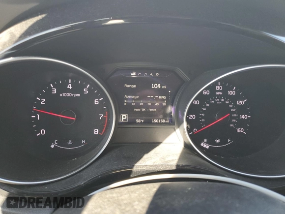 2015 Kia Sedona SX-L with VIN KNDME5C16F6034552, listed as a Copart auction lot 45478085 with 150,158 mi miles and Salvage Title. Bid and sale history available at DreamBid. Image 9.