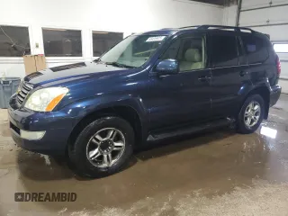 2004 Lexus GX 470 with VIN JTJBT20X340049687, listed as a Copart auction lot 53405925 with 201,607 mi miles and Clean Title. Bid and sale history available at carsss.com. Image 1.