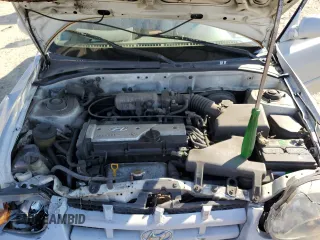 2004 Hyundai Accent GL with VIN KMHCG45C74U550647, listed as a Copart auction lot 74526474 with 115,838 mi miles and Salvage Title. Bid and sale history available at carsss.com. Image 11.