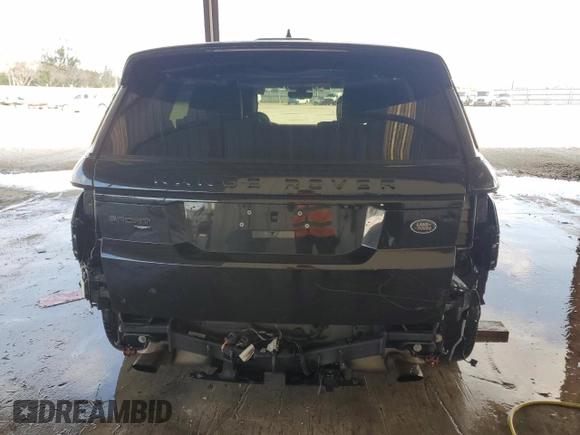 2021 Land Rover Range Rover Sport HST with VIN SALWS2RU2MA763636, listed as a Copart auction lot 48303745 with 0 mi miles and Salvage Title. Bid and sale history available at carsss.com. Image 6.