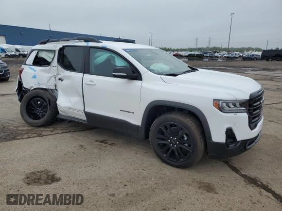 2023 GMC Acadia SLE z VIN 1GKKNKL47PZ266226, wystawiony jako Copart lot #57399065 z przebiegiem 496 mil mil oraz Czysty tytuł • Clean title. Historia ofert i sprzedaży dostępna na DreamBid. Obrazek 4.