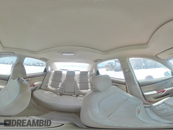 2008 Hyundai Azera Limited with VIN KMHFC46F18A275639, listed as a Copart auction lot 57425425 with 131,118 mi miles and Salvage title. Bid and sale history available at DreamBid. Image 14.