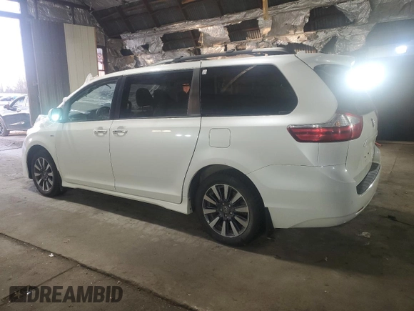 2019 Toyota Sienna XLE with VIN 5TDDZ3DC0KS217173, listed as a Copart auction lot 48677095 with 96,728 mi miles and Salvage Title. Bid and sale history available at carsss.com. Image 2.