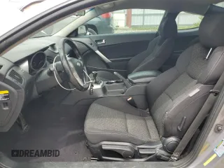 2010 Hyundai Genesis Coupe Premium with VIN KMHHT6KD7AU033984, listed as a Copart auction lot 64473465 with 95,512 mi miles and Clean title. Bid and sale history available at DreamBid. Image 7.