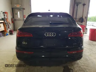 2023 Audi Q5 Sportback S line Premium Plus with VIN WA15AAFY9P2045081, listed as a Copart auction lot 58192475 with 40,107 mi miles and Salvage title. Bid and sale history available at DreamBid. Image 6.