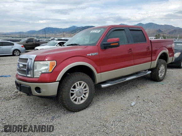 2009 Ford F-150 XL with VIN 1FTPW14V59KC74112, listed as a Copart auction lot 63121455 with 171,637 mi miles and Salvage title. Bid and sale history available at DreamBid. Image 1.