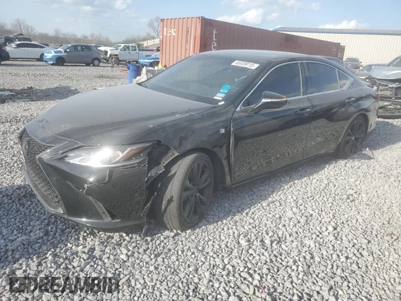 2023 Lexus ES 350 F Sport z VIN 58AJZ1B14PU152683, wystawiony jako Copart lot #46939715 z przebiegiem 23 062 mil mil oraz Szkoda całkowita • Salvage title. Historia ofert i sprzedaży dostępna na DreamBid. Obrazek 1.