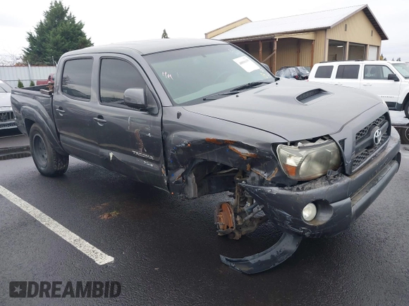 2011 Toyota Tacoma PreRunner with VIN 3TMJU4GN0BM119829, listed as a IAAI auction lot 40896155 with 121,860 mi miles and . Bid and sale history available at DreamBid. Image 1.