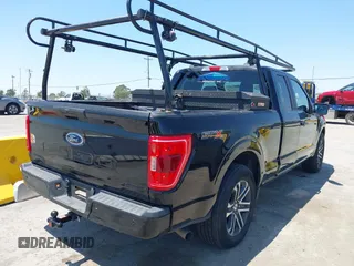 2023 Ford F-150 XL with VIN 1FTEX1C55PKE05056, listed as a IAAI auction lot 42466045 with 54,329 mi miles and . Bid and sale history available at DreamBid. Image 4.