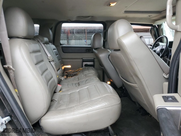 2004 Hummer H2 with VIN 5GRGN23U74H102864, listed as a Copart auction lot 45007525 with NaN miles and Salvage Title. Bid and sale history available at carsss.com. Image 11.