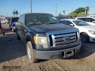 2010 Ford F-150 XL with VIN 1FTEW1C88AFD91697, listed as a IAAI auction lot 41890286 with 334,202 mi miles. Bid and sale history available at carsss.com. Image 6.
