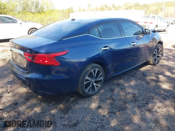 2017 Nissan Maxima SV with VIN 1N4AA6AP6HC445701, listed as a IAAI auction lot 41812369 with 127,884 mi miles and . Bid and sale history available at DreamBid. Image 4.