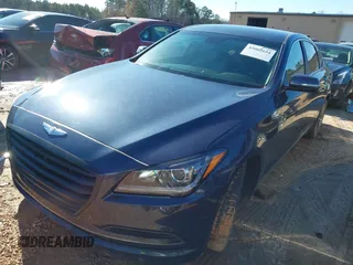 2015 Hyundai Genesis 3.8L with VIN KMHGN4JE7FU038338, listed as a IAAI auction lot 41062654 with 163,468 mi miles and . Bid and sale history available at DreamBid. Image 17.