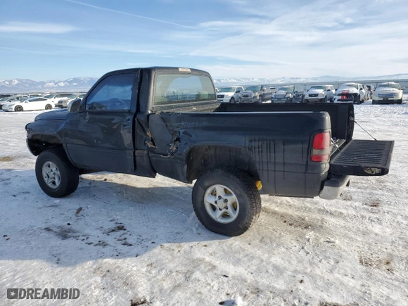 1997 Dodge Ram 1500 with VIN 1B7HF16Y4VS300396, listed as a Copart auction lot 88277965 with 283,434 mi miles and Clean Title. Bid and sale history available at carsss.com. Image 2.