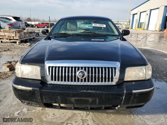 2011 Mercury Grand Marquis LS with VIN 2MEBM7FV0BX608564, listed as a Copart auction lot 48513095 with 128,241 mi miles and Salvage Title. Bid and sale history available at carsss.com. Image 5.