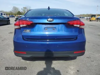 2017 Kia Forte LX with VIN 3KPFK4A73HE152252, listed as a Copart auction lot 53108165 with 96,656 mi miles and Salvage Title. Bid and sale history available at carsss.com. Image 6.