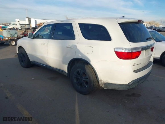 2012 Dodge Durango SXT with VIN 1C4RDHAG6CC330430, listed as a IAAI auction lot 41899922 with 150,817 mi miles. Bid and sale history available at carsss.com. Image 3.