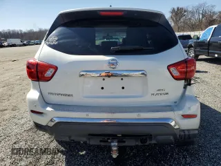 2017 Nissan Pathfinder SL with VIN 5N1DR2MM6HC633480, listed as a Copart auction lot 46494235 with 82,518 mi miles and Salvage Title. Bid and sale history available at carsss.com. Image 6.