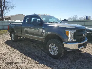 2017 Ford F-250 XLT with VIN 1FT7X2B61HEB44050, listed as a Copart auction lot 54421115 with 24,341 mi miles and Salvage title. Bid and sale history available at DreamBid. Image 4.