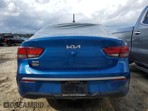 2022 Kia Rio S with VIN 3KPA24AD7NE481564, listed as a Copart auction lot 49095115 with 62,963 mi miles and Non Repairable. Bid and sale history available at carsss.com. Image 6.