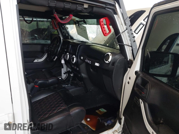 2012 Jeep Wrangler Unlimited Sport с VIN 1C4BJWDG8CL183831, выставлен на аукционе IAAI как лот 42343612 с пробегом 166 847 миль миль и . История ставок и продаж доступна на DreamBid. Изображение 5.