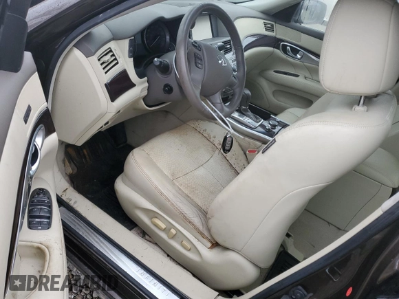 2017 Infiniti Q70 3.7 with VIN JN1BY1PR9HM210552, listed as a Copart auction lot 47819325 with 50,847 mi miles and Salvage title. Bid and sale history available at DreamBid. Image 8.
