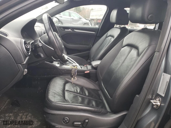 2015 Audi A3 2.0T Premium with VIN WAUBFGFF6F1139173, listed as a Copart auction lot 43502665 with 182,003 mi miles and Non Repairable. Bid and sale history available at carsss.com. Image 7.