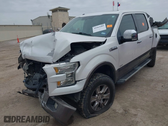 2015 Ford F-150 XLT with VIN 1FTEW1EG6FKD08433, listed as a IAAI auction lot 41565489 with 170,622 mi miles. Bid and sale history available at carsss.com. Image 22.