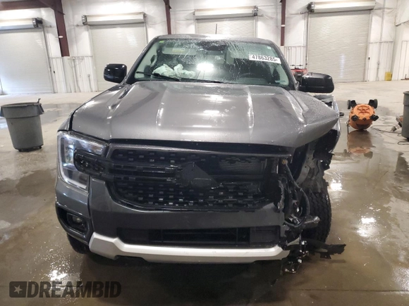 2024 Ford Ranger XLT with VIN 1FTER4HH1RLE14252, listed as a Copart auction lot 47863285 with 14,684 mi miles and Salvage Title. Bid and sale history available at carsss.com. Image 5.