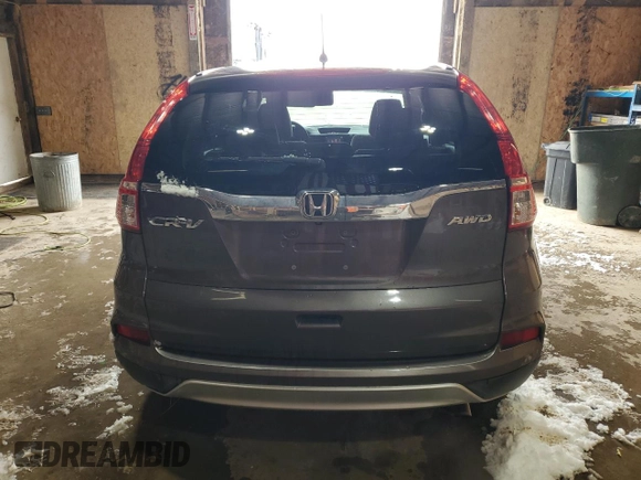 2016 Honda CR-V EX with VIN 2HKRM4H56GH652542, listed as a Copart auction lot 51774185 with 109,382 mi miles and Salvage Title. Bid and sale history available at DreamBid. Image 6.