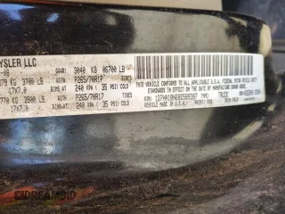 2008 Dodge 1500 SLT with VIN 1D7HA18N68S589387, listed as a Copart auction lot 54449175 with 192,760 mi miles and Salvage title. Bid and sale history available at DreamBid. Image 12.