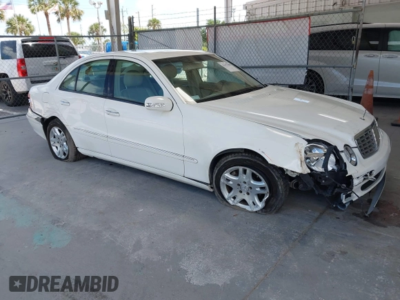 2003 Mercedes-Benz E 320 with VIN WDBUF65J43A241903, listed as a IAAI auction lot 42157490 with 122,773 mi miles and . Bid and sale history available at DreamBid. Image 1.