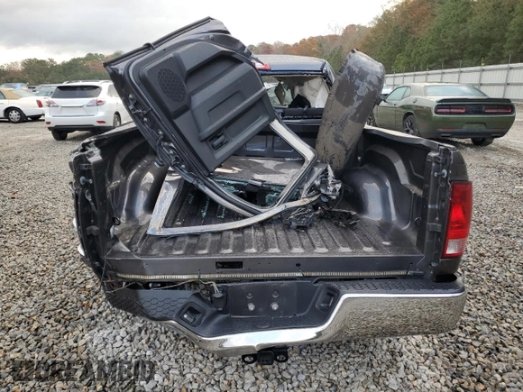 2023 Ram 1500 Classic Tradesman with VIN 3C6RR6KGXPG532945, listed as a Copart auction lot 82242704 with 0 mi miles and Salvage Title. Bid and sale history available at carsss.com. Image 6.