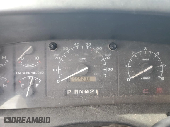 1995 Ford F-150 with VIN 1FTEX15N5SKA70760, listed as a Copart auction lot 43727735 with 295,723 mi miles and Salvage Title. Bid and sale history available at carsss.com. Image 9.