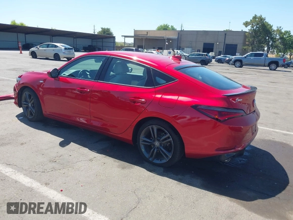 2023 Acura Integra w/A-Spec Package with VIN 19UDE4H39PA008032, listed as a IAAI auction lot 42519216 with 19,107 mi miles and . Bid and sale history available at DreamBid. Image 3.