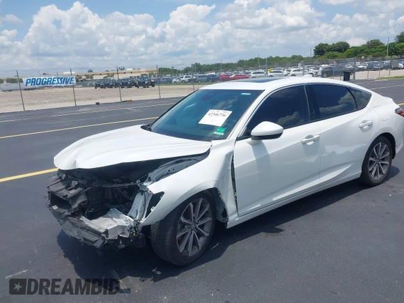 2023 Acura Integra with VIN 19UDE4H22PA016657, listed as a IAAI auction lot 42346736 with 27,733 mi miles and . Bid and sale history available at DreamBid. Image 17.