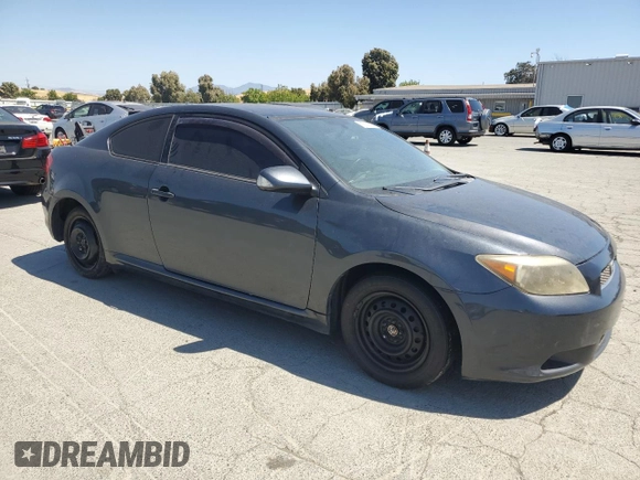 2007 Scion tC Spec with VIN JTKDE177X70170378, listed as a Copart auction lot 60618785 with Not provided miles and Salvage title. Bid and sale history available at DreamBid. Image 4.