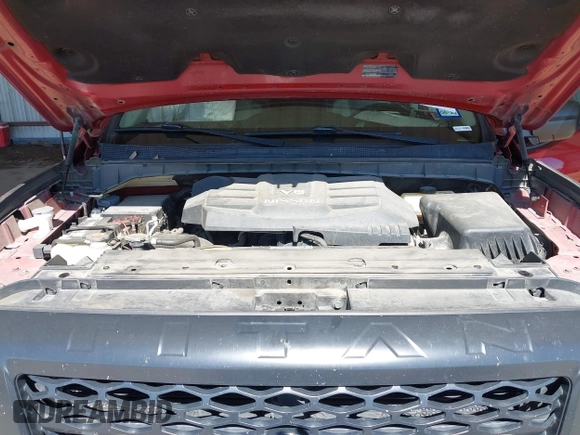 2018 Nissan Titan SV with VIN 1N6AA1EK1JN528262, listed as a IAAI auction lot 41665065 with 96,491 mi miles. Bid and sale history available at carsss.com. Image 10.