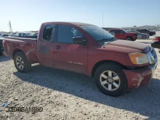 2008 Nissan Titan SE with VIN 1N6BA06A48N304403, listed as a Copart auction lot 52361925 with 194,781 mi miles and Salvage Title. Bid and sale history available at carsss.com. Image 4.