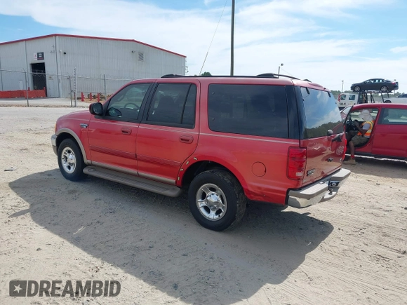 2002 Ford Expedition Eddie Bauer with VIN 1FMRU17L32LA51491, listed as a IAAI auction lot 37659899 with 255,539 mi miles and . Bid and sale history available at DreamBid. Image 3.