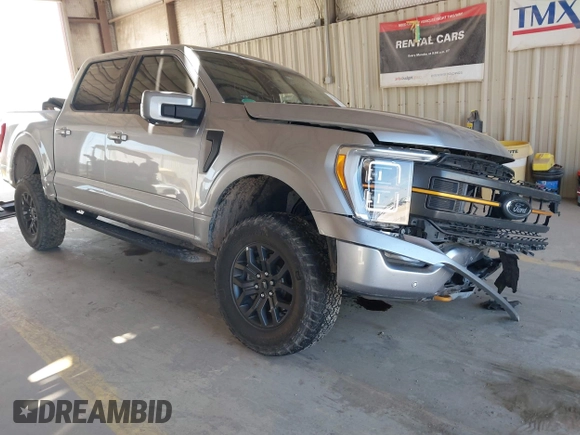 2022 Ford F-150 XL with VIN 1FTEW1E87NFC14464, listed as a IAAI auction lot 42262127 with 39,614 mi miles and . Bid and sale history available at DreamBid. Image 1.