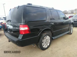 2011 Ford Expedition Limited with VIN 1FMJU1K55BEF12362, listed as a IAAI auction lot 41513405 with 152,574 mi miles. Bid and sale history available at carsss.com. Image 4.