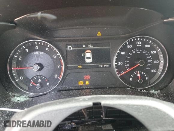 2024 Kia Forte LXS with VIN 3KPF24AD8RE840495, listed as a Copart auction lot 44792045 with 10,114 mi miles and Salvage Title. Bid and sale history available at carsss.com. Image 9.